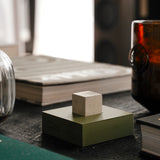 "Progress" Cubo de Concreto con Soporte Impreso en 3D - Edición limitada de 200